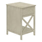 Antique 2-Tier Accent Table