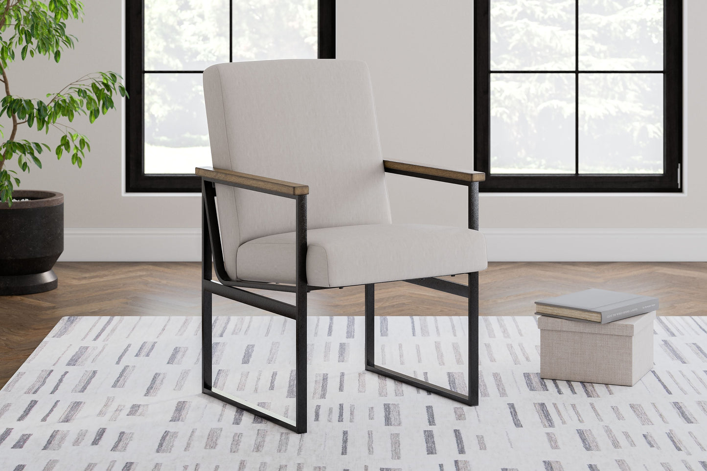 Montia - Home Office Desk Chair - Light Brown