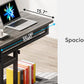 28"-39.3" Height Adjustable Portable Desk with USB Ports