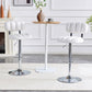 Set of 2 Adjustable Height Bar Stools