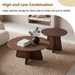 Retro-Style Nesting Coffee Table Set