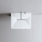 Modern Wall-Mounted Solid Surface Pedestal Sink