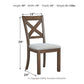 Moriville - Dining UPH Side Chair (Set of 2) - Beige
