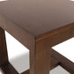 Watson - Square End Table - Dark Brown