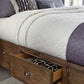 Bay Creek - Complete Panel Bed With Storage Rails