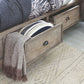Paxton Place - Complete Panel Bed With Storage Rails