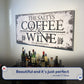 Coffee and Wine Sign