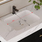 36" Artificial Stone Bathroom Vanity with Ceramic Sink