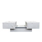 Coffee Table with Sliding Tabletop and Hidden Storage