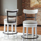 Valebeck - Full Back Swivel Stool