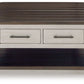 Darborn - Lift Top Cocktail Table - Gray / Brown