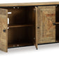 Camney - Accent Cabinet - Brown / Black