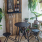 Stylish Black Wine Shelf