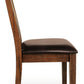 Ralene - Dining UPH Side Chair (Set of 2) - Medium Brown