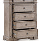 Blairhurst - Five Drawer Chest - Light Grayish Brown