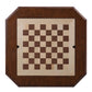Bishop II Cherry Finish Reversible Chess Checker Game Table