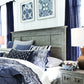 Paxton Place - Complete Panel Bed With Regular Rails