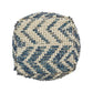 Alina Wool and Cotton Pouf - Natural