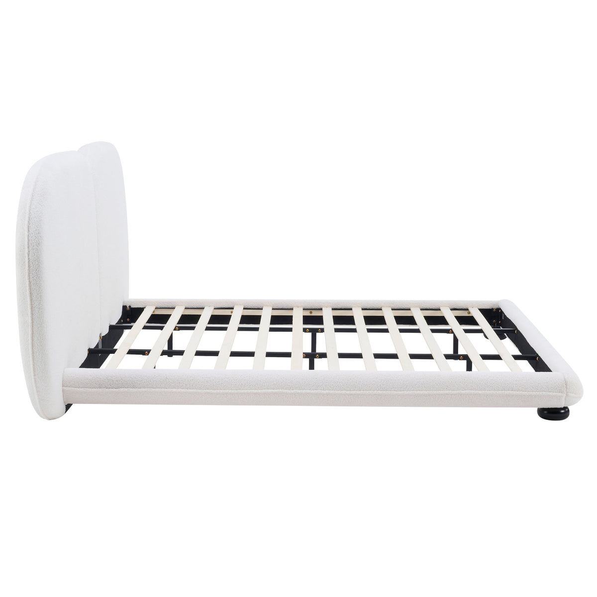 Extra Thick Upholstered Platform Bed Frame
