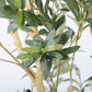 8.2FT Artificial Olive Tree With Big Decorative Planter