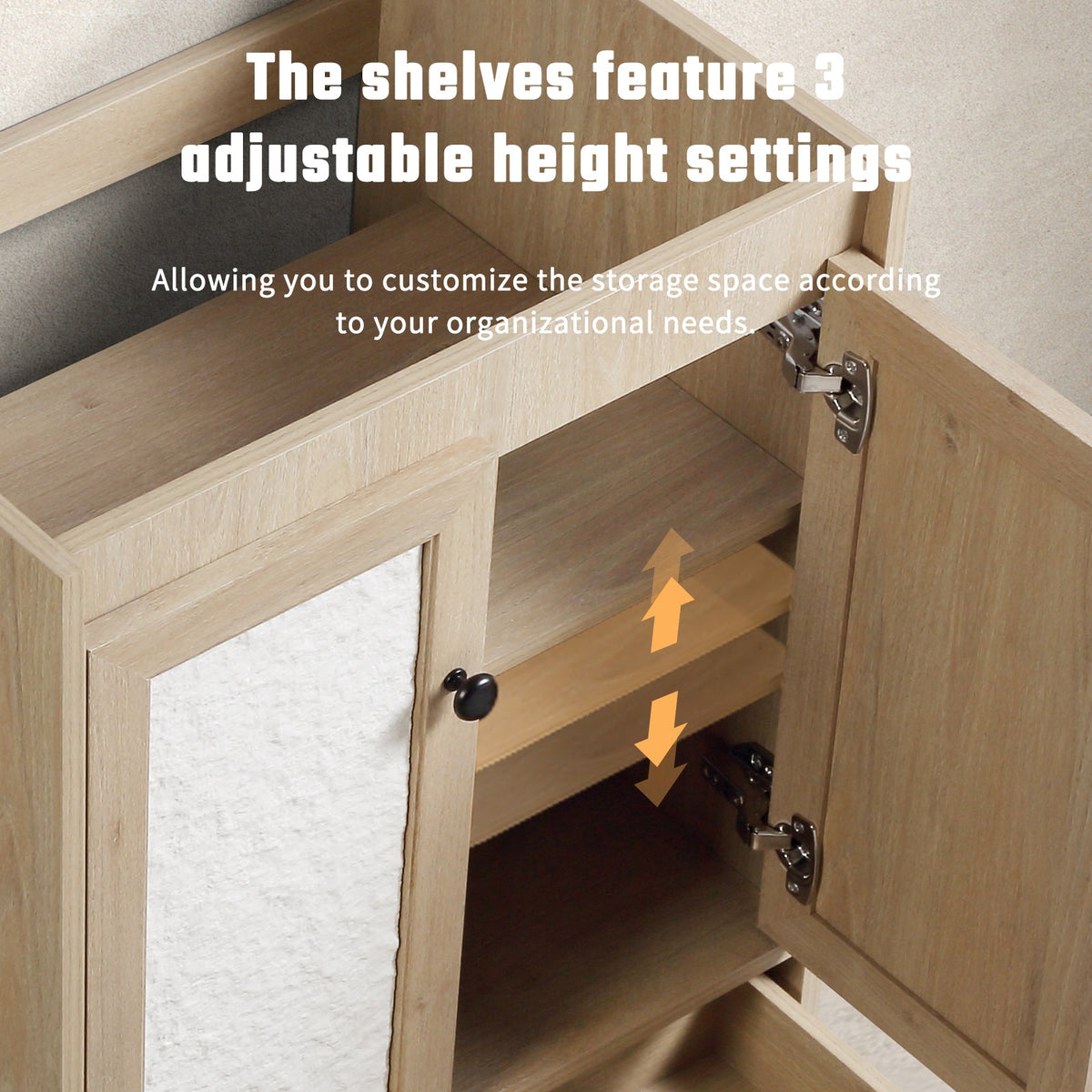 Wooden Bathroom Vanity Sink Base Cabinet - 24" Width
