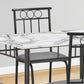Contemporary 5-Piece Dining Table Set