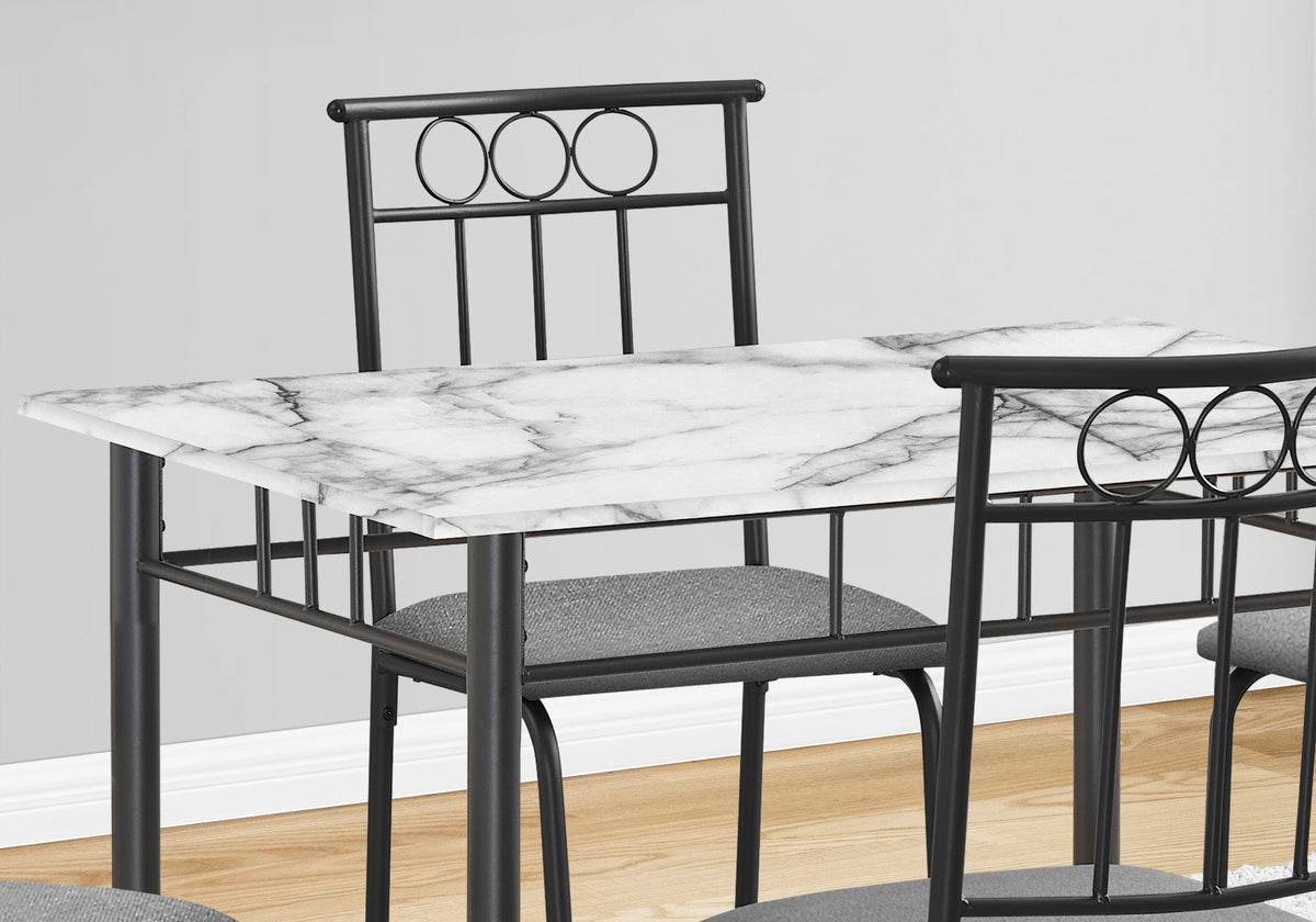 Contemporary 5-Piece Dining Table Set