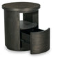 Bosley - Round End Table - Coffee Bean