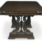 Maylee - Dining Extension Table - Dark Brown