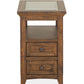 Bay Creek - Chairside End Table - Toasted Nutmeg