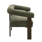Round Armrest Loveseat