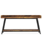 70.9" Extra Long Industrial Console Table, Rustic