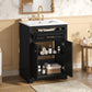 24" Bathroom Vanity with Integrated Ceramic Sink