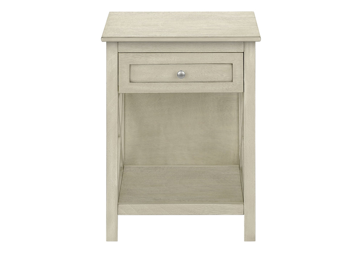 Antique 2-Tier Accent Table