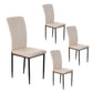 Dining Chairs Set of 4 Modern Velvet Upholstered Chairs