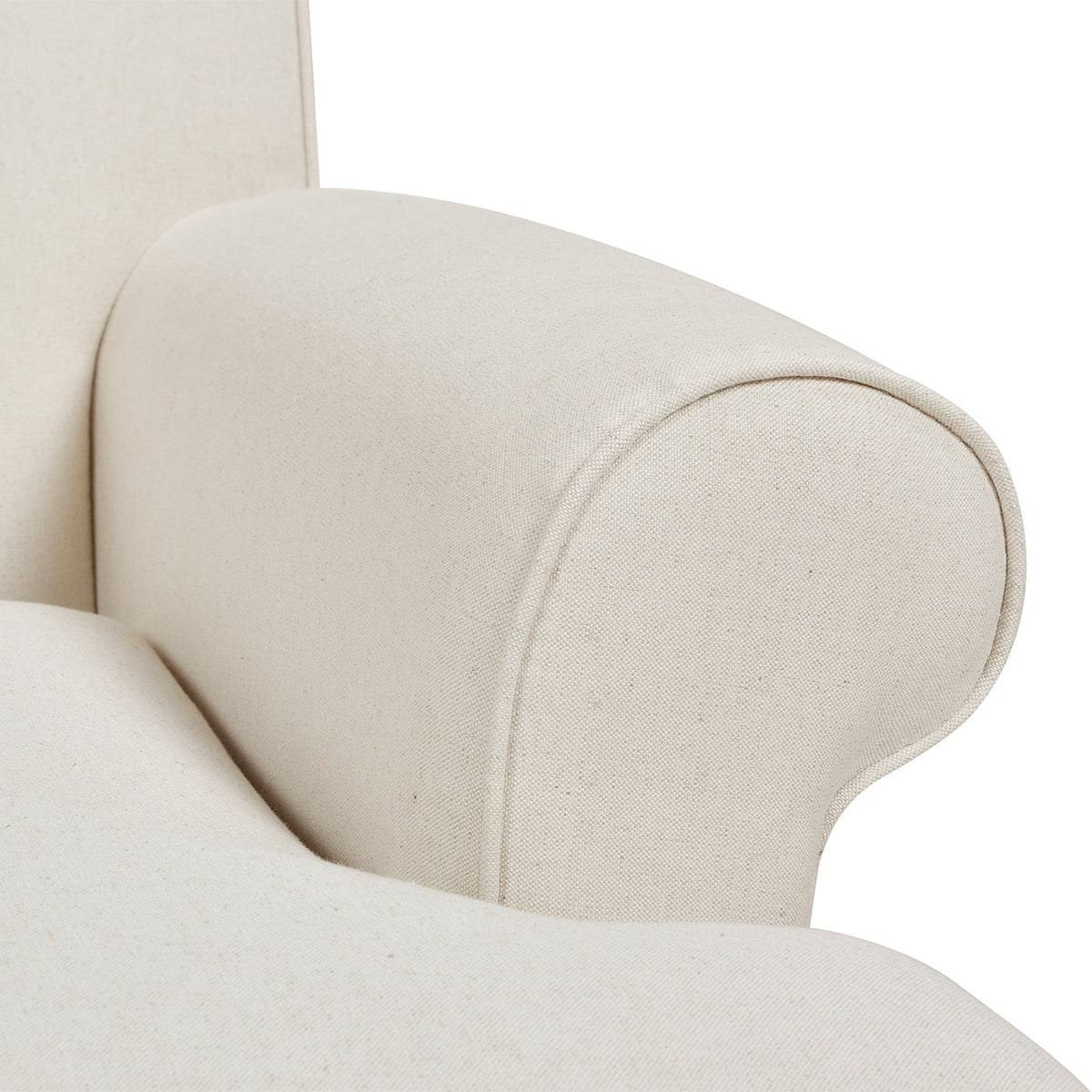 Alana Lawson Three-Cushion Tightback Sofa, Light