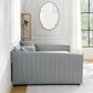 Queen Size Daybed with Two Drawers Trundle Upholstered Sofa Bed