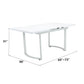 Palton - Dining Table - High Gloss White