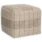 Elmer 18 Inch Wide Square Pouf
