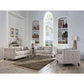 Cyndi - Chair With Pillow - Tan Velvet