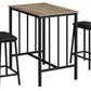3-Piece Counter Height Dining Set