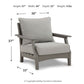 Visola - Lounge Chair w/Cushion (Set of 2) - Gray