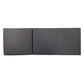 Gray Broadway/Ian Chaise Lounge Cushion (Triple Folds)