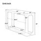 55" Sleek Minimalist Console Table