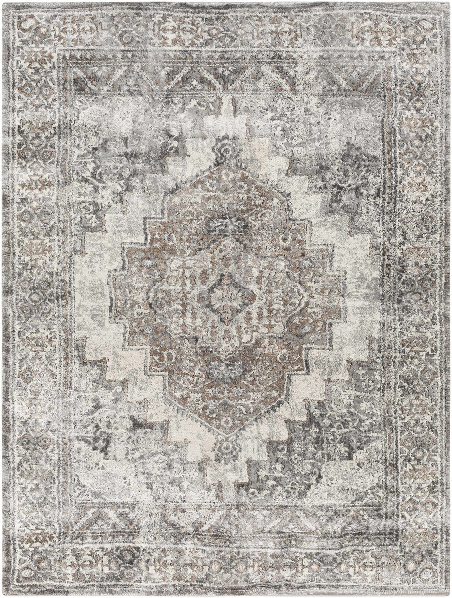 Manaring Charcoal Luxe Thick Area Rug - Clearance