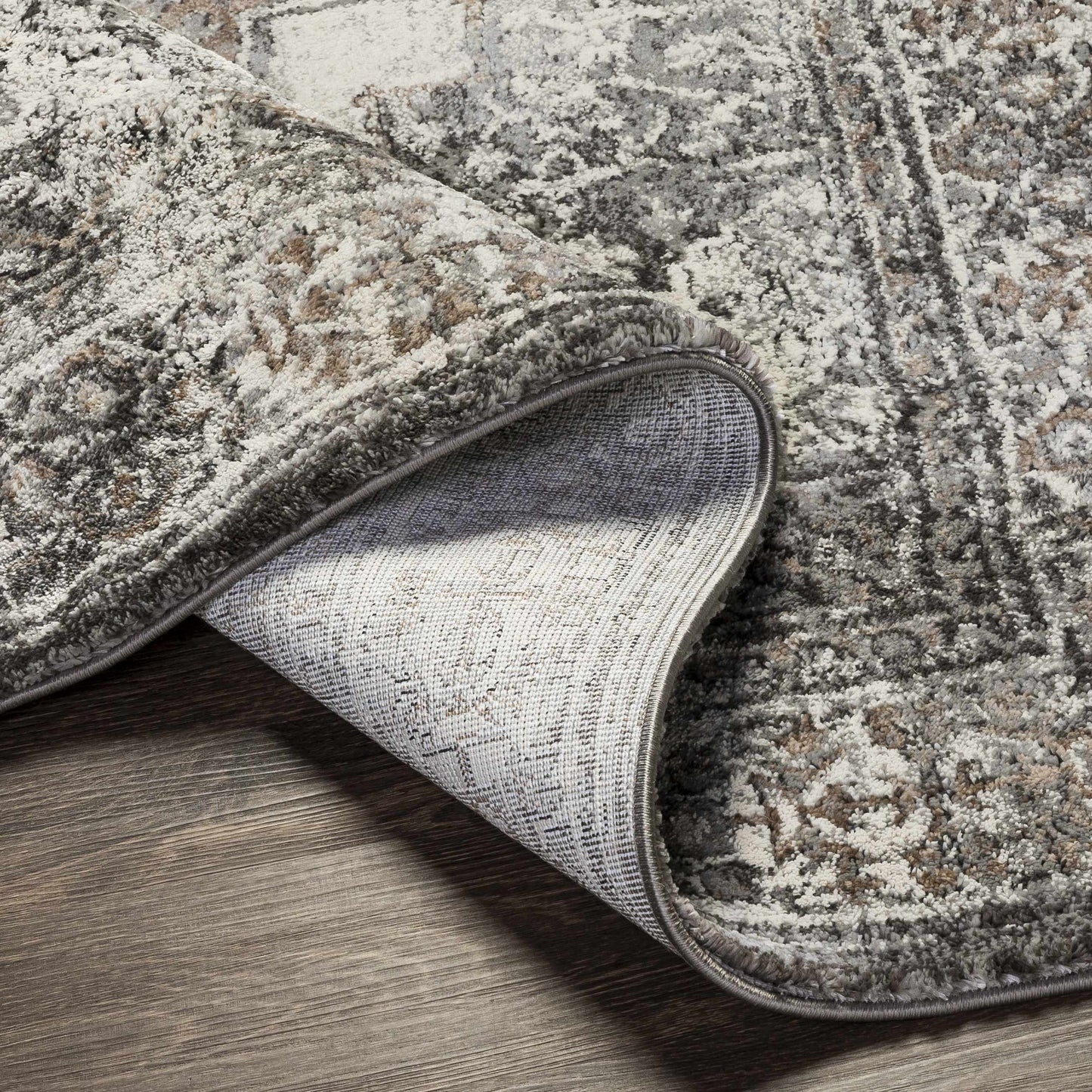 Manaring Charcoal Luxe Thick Area Rug - Clearance
