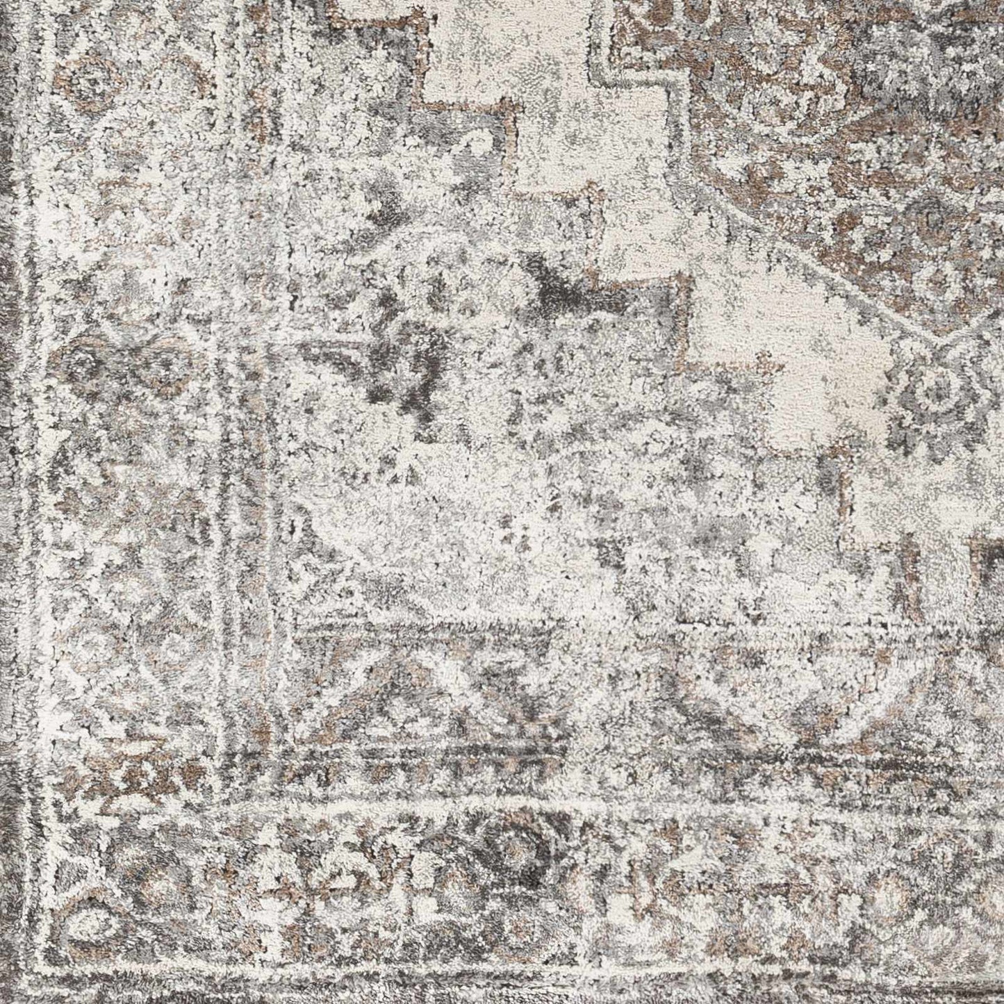 Manaring Charcoal Luxe Thick Area Rug - Clearance