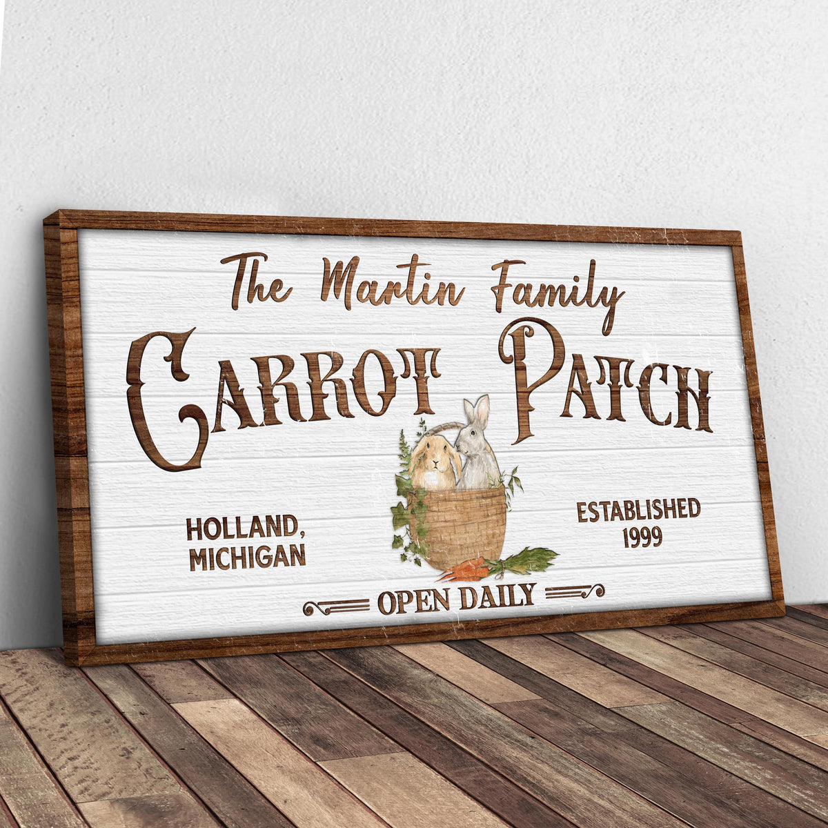 Carrot Patch Easter Sign III - view 2