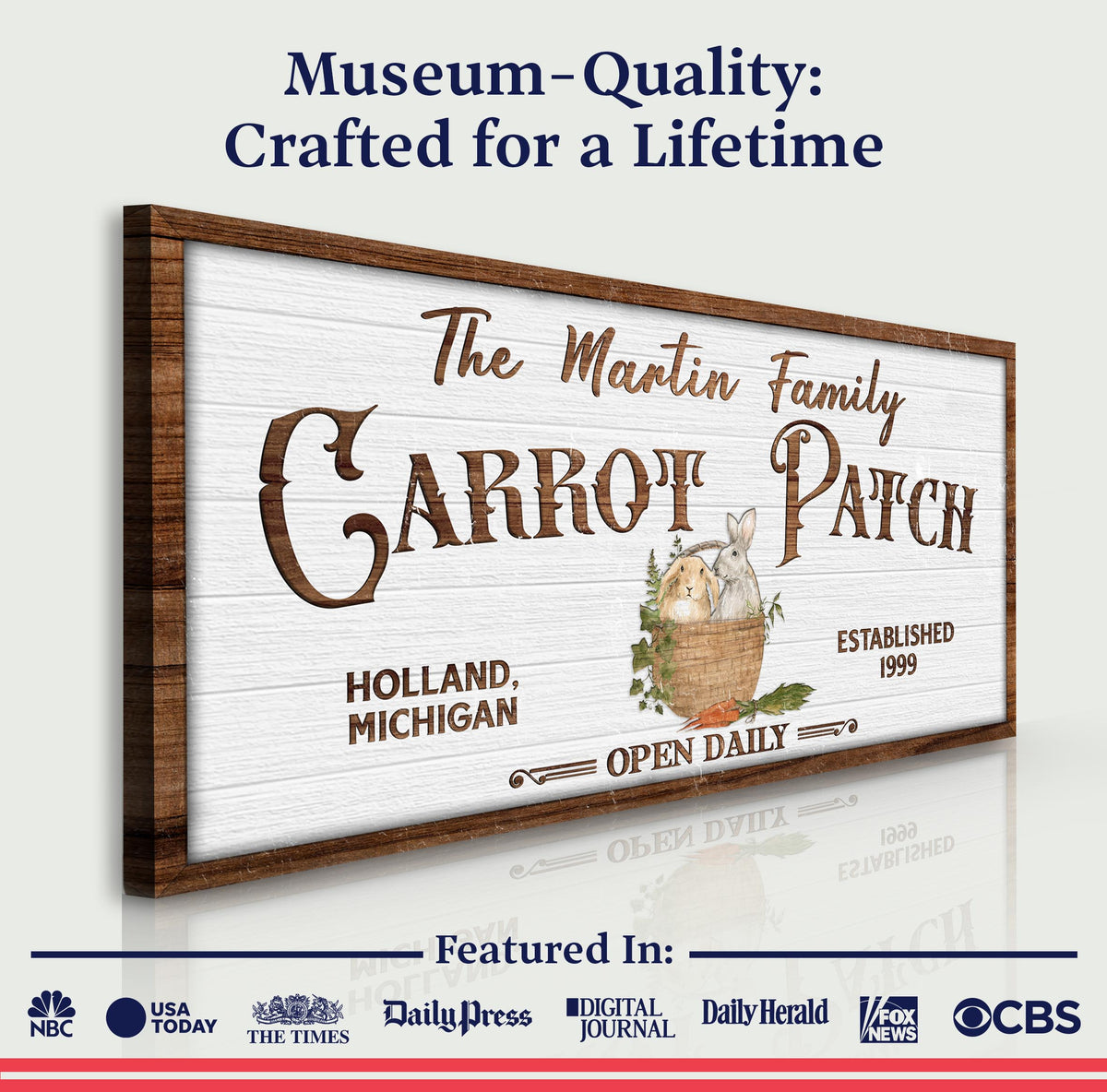 Carrot Patch Easter Sign III - view 5