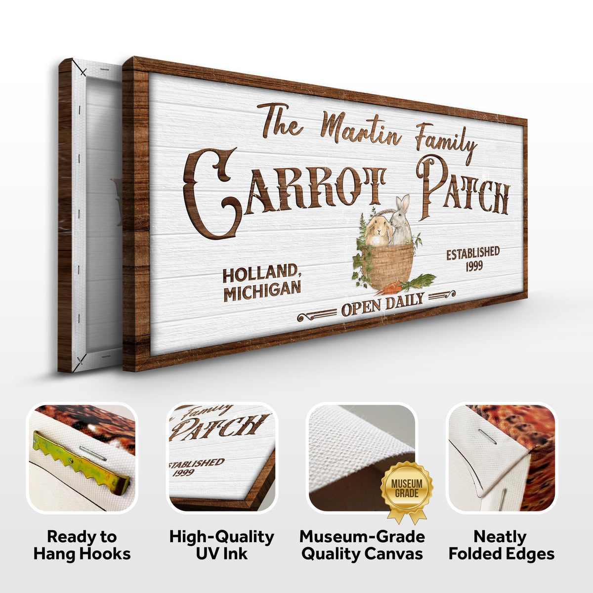 Carrot Patch Easter Sign III - view 6